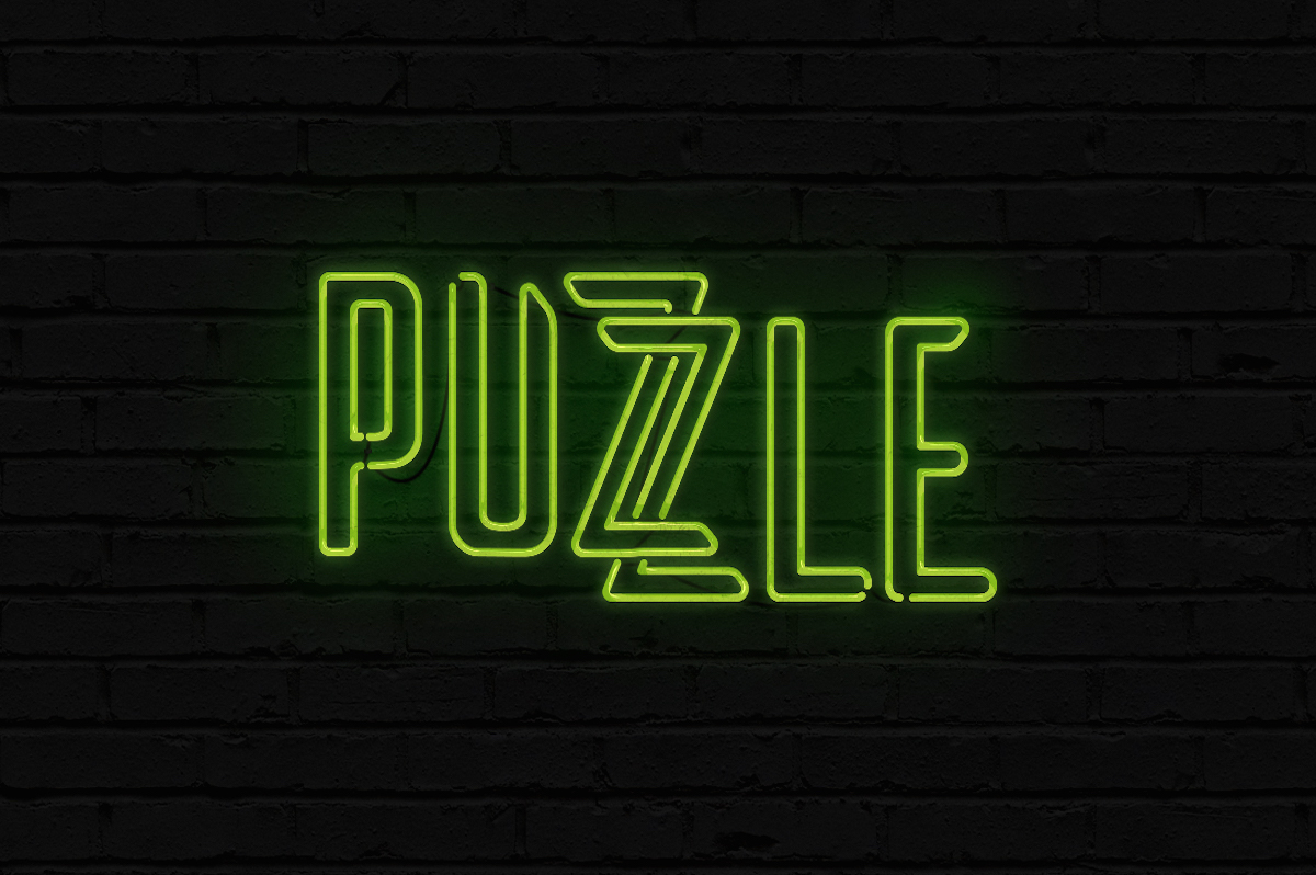 Puzzle London neon sign - Puzzle London; a digital engagement agency